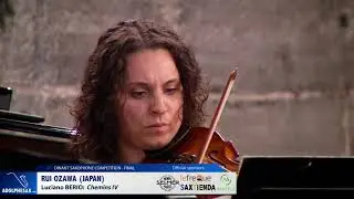 Rui Ozawa (Japan) - Chemin IV - Sequenza VII by Luciano Berio (Dinant 2019)