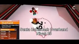 Todas las habilidades y algunos combos de boxing league roblox
