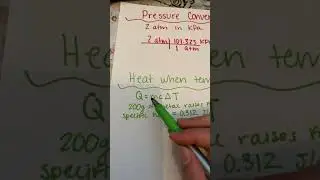 Calculate heat with a temperature change