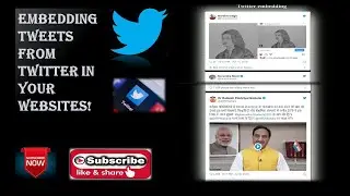 Embedding Twitter Tweets In Your Websites! Amazing Twitter Update!
