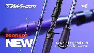 NEW KastKing Royale Legend Pro Technique Specific Bass Rods