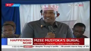 Forget the crocodiles, Kenya is united - Aden Duale at Kalonzo Musyoka's father's funeral