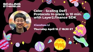 Celer 🛠 Масштабирование протоколов DeFi на месте за 10 минут с помощью Layer2.finance DeFi Strategy SDK