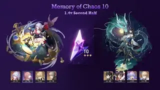 1.4 Memory of Chaos 10 [ MoC ] - Topaz&Numby x Dan Heng (IL) Full Clear Second Half