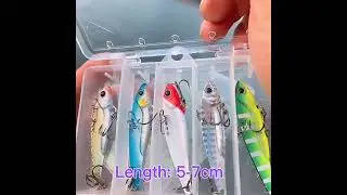 Proberos Blade Fishing Baits 5 Color 7-20g Metal vib Bait Blade - DW532