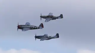 Thunderbolt and Mustangs at The Victory Show 2nd September 2023