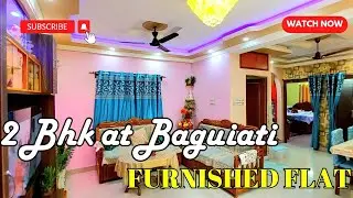 2 Bhk 995 Sq Ft Resale Furnished Loanable Flat With Modular Kitchen Sale at Baguiati Joramandir.