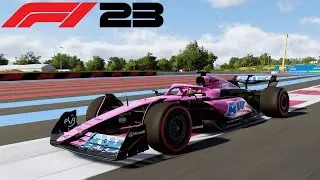F1 23 PINK ALPINE GAMEPLAY (ливрея Fantasy F1 23)