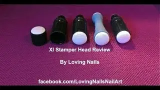 HD Nail Art XL Stamper - Stamping Head Review - From Marshmallow to Firm - By Loving Nails