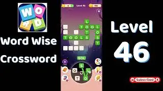 Word Wise Crossword Level 46 Answers 🧠🧩 | Relaxing Crossword Puzzle | SolutionGuruji