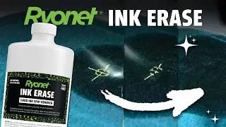 How to Remove Cured Ink from Apparel | Plastisol, DTF, DTG Stain Removal With Ryonet Ink Erase