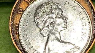 CANADA 5 cents 1973  United Kingdom 2 New Pence 1971