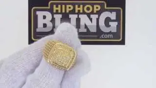 Canary Bling Bling Ring Gold Dipped Jewelry