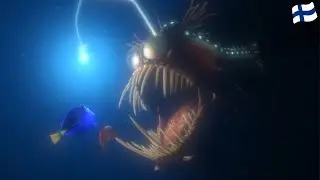 Finding Nemo &ndash; Anglerfish Scene (Finnish)