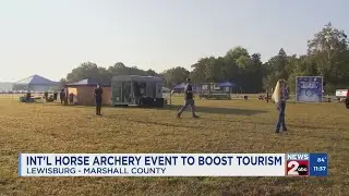 Marshall County hosts international horse archery event