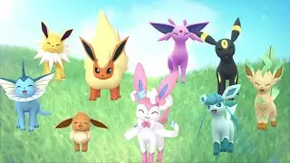 Sylveon makes its Pok&eacute;mon GO debut! #Shorts