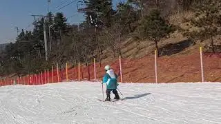 김재하 첫 스키장 + 강습