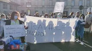 Oubliés du Ségur : 500 manifestants à Bayonne