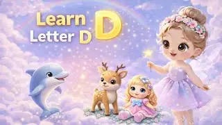 Learn Letter D with Magic #cute #kidsshorts #alphabetlearning #angel #happy 