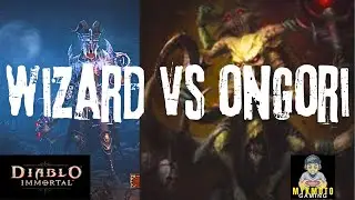 Diablo Immortal SOLO Gameplay(Wizard Vs Ongori Fetish Chieftain) Final Boss in Kikuras Rapid Dungeon