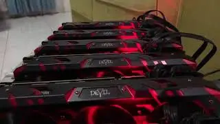 6x Gpus Power Color RX Vega 56 ethereum hashrate 240mh s mp4 Metadata