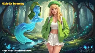 💚 Floryn High-IQ Strategy : My Shield Makes Unbreakable Hanabi 🛡️ | MLBB S37 Mythic Gameplay 40