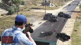 GTA 5 - JIMMY BOSTON&rsquo;S TEN STAR COP BATTLE
