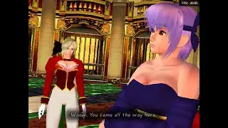 DOA 2 (Dreamcast/RetroArch) Helena story run!