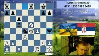Україна Сербія.  Ukraine - Serbia. chess.com