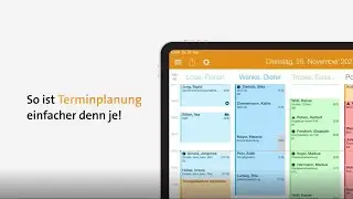 MediFox therapie: Terminplanung einfacher denn je