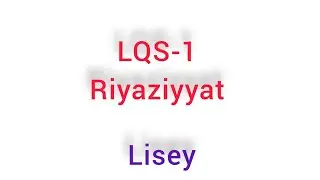 LQS-1 #lisey #gimnaziya #2025 #elm #education #təhsil