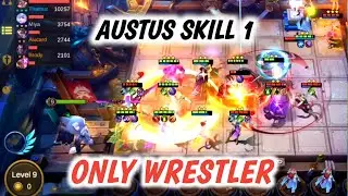 AUSTUS SKILL1 ONLY WRESTLER !! COMBO SIMPEL PASTI WIN!! MEGIC CHESS
