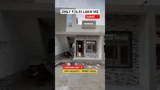 2 BHK PREMIUM HOUSE 18*36 SIZE WITH PARKING FOR SELL OLPAD SAYAN ROAD SURAT📍 CALL US 9998951026,
