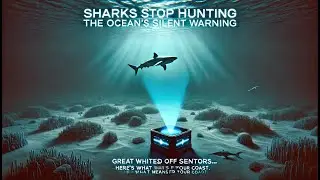 Sharks Stop Hunting The Ocean&rsquo;s Silent Warning. #sharkinstincts #oceanalerts #sharkbehavior