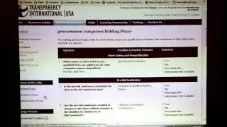 Procurement Monitoring Tool