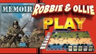 Memoir 44 Playthrough and How to Play - Omaha Beach Scenario