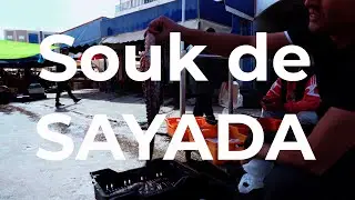 [4K] Visite du Souk de la ville de Sayada, Tunisie en Ramadan 2023
