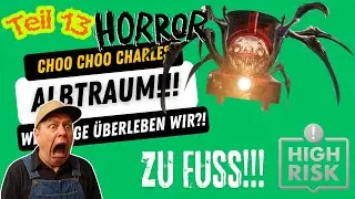 SURVIVAL-HORROR! Choo Choo Charles ZU FUSS im Albtraum-Modus // Teil 13