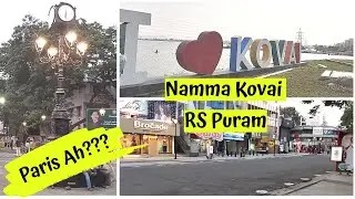 Covai Ukkadam Kulam /New Rs Puram Clock tower/Coimbatore Smart city