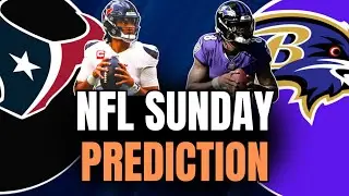 🏈 Houston Texans vs Baltimore Ravens *PREDICTIONS* 🏈