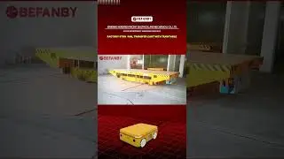6Ton Factory Electric Rail Transfer Cart Turntable