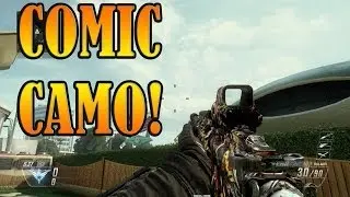 Black Ops 2 - КОМИКС - Пакет персонализации DLC - Камуфляж оружия и новые сетки прицела Игровой процесс