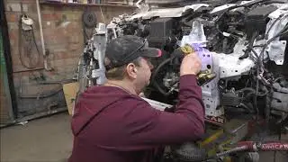 Toyota Prius Prime за 8 дней ENG SUB. The front end repair. Ремонт переда. 2020