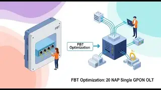 FBT Optimization | 20 NAP Single GPON OLT | Step by Step Tutorials