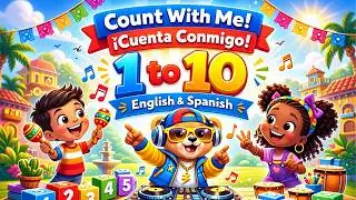 Uno, Dos, Three! | Count in English & Spanish with DJ Fuzzy