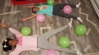 Alecia made an indoor OBSTACLE COURSE and it was so hard! | ALECIA MAKES THAT