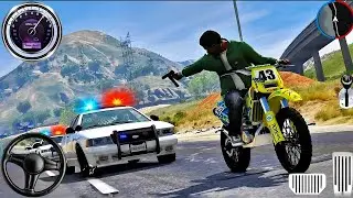 Игра Police Car Chase Simulator 3D - Real Cop Cars Driving Simulator 2026 - Android GamePlay
