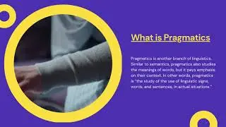 Semantics VS Pragmatics - Ni Kadek Agustini