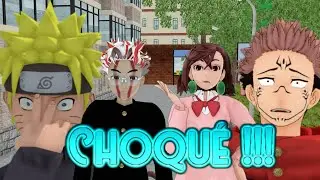 Sukuna et Naruto r&eacute;agissent &agrave; Dandadan// inspi @LudovYK