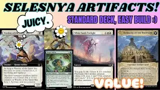 Selesnya Artifacts -~Thunderhulk + Tokens + Crafting :) - MTG Standard Deck - Bo1 Control :)
